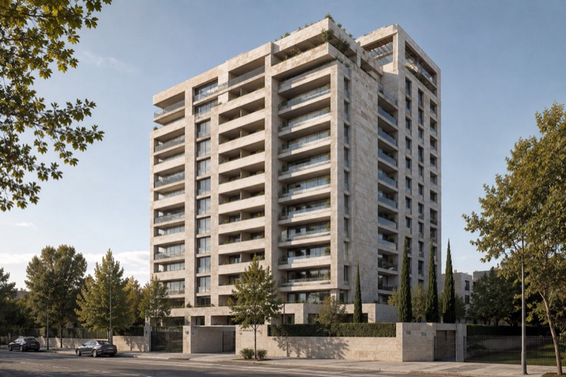Edificio residencial — desarrollos de software a medida